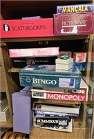 Board Game Lot - Monopoly, Bingo & More