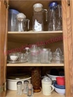 Kitchen glassware-misc in upper cabinet