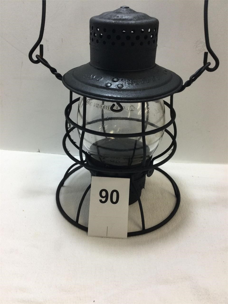 Original Antique 1890"s Rail Road Lantern