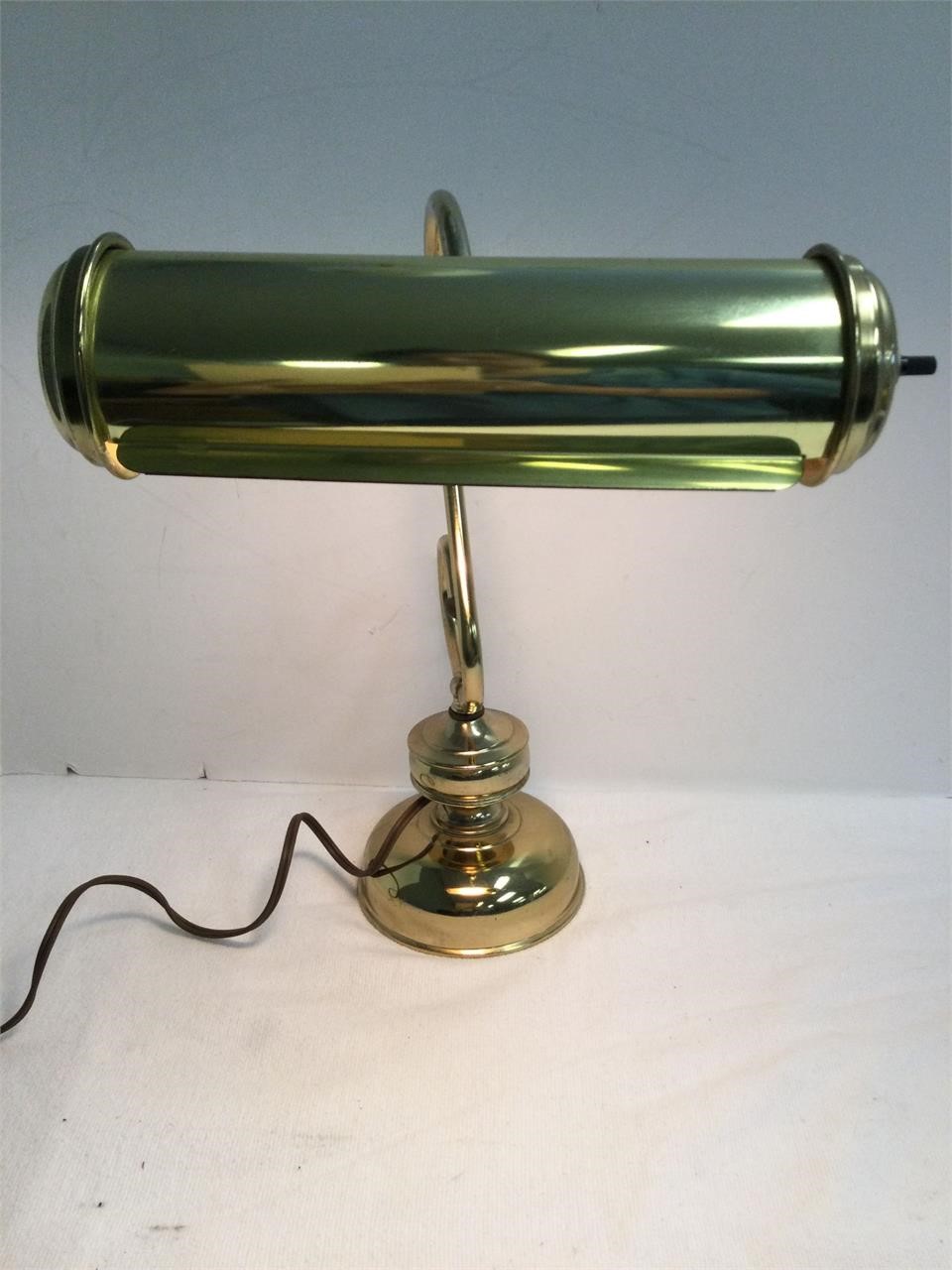 Beautiful Vintage Brass Desk Lamp