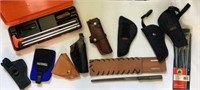 Gun cleaning Kit and Gun Holsters