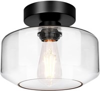 NEW $45 Semi Flush Mount Ceiling Light