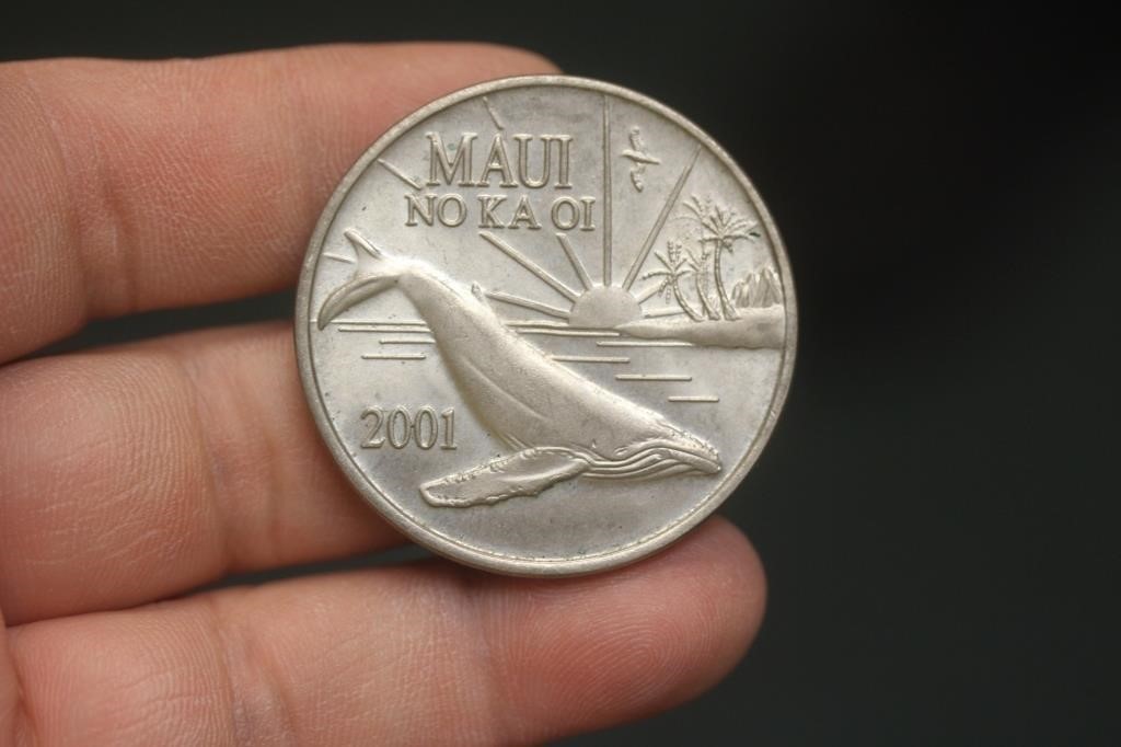 2001 Maui Trade Dollar