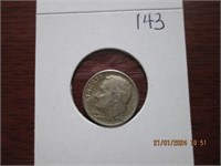 1956 D Roosevelt Silver Dime