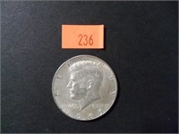 1965 40% Silver JFK Half Dollar= AU