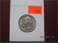 1957 D Washington Silver Quarter