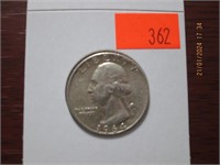 1964 D Washington Silver Quarter