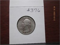 1954 D Washington Silver Quarter
