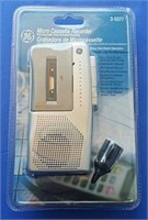GE 3-5377 Microcassette Recorder
