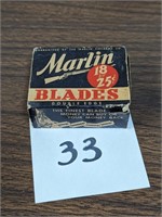 Vintage Marlin Razor Blades