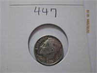 1961 Roosevelt Silver Dime