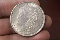 A 1921 Morgan Silver Dollar