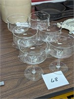 Lenox Crystal Champagne Glasses