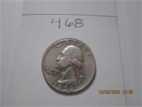 1958 D Washington Silver Quarter