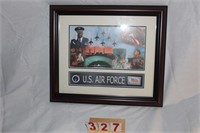 US Airforce Pic with stamps