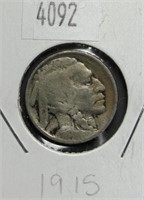 1915 Buffalo Nickel VG8 Condition