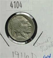 1916 D Buffalo Nickel G4 Condition