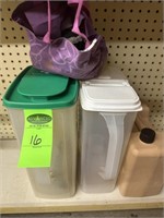 Asst Pet Food Storage Containers