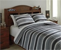 FULL ASHLEY 3-PIECE COVERLET SET