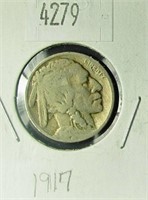 1917 Buffalo Nickel G4 Condition