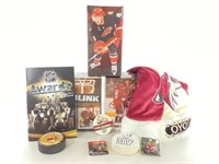 Phoenix Coyotes Hockey Pucks, Pin, Bobble Heads