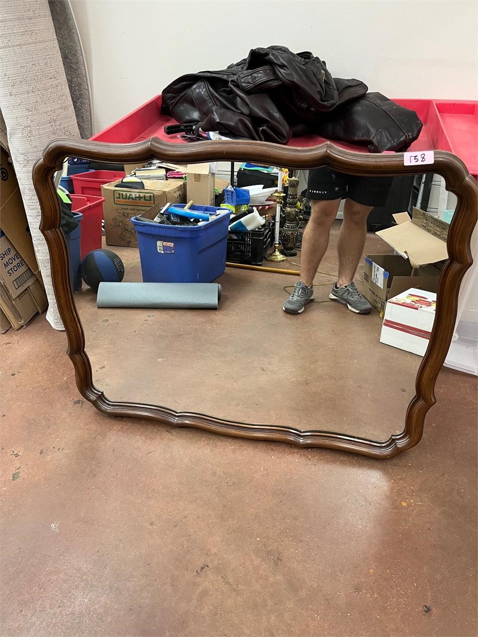 Large vintage wall mirror B