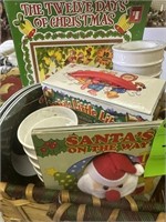 Basket of Childrens Christmas Items