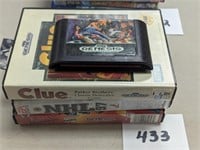 Lot of Sega Genesis Video Games