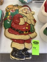 Vintage Plastic Santa Claus