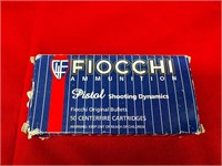 Box of 40 Fiocchi 9mm 115 Gr FMJ Ammo