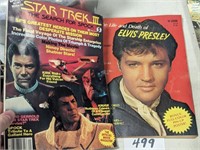 Vintage Star Trek and Elvis Magazines