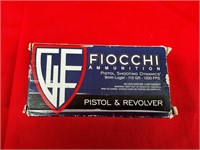 Box of 50 Fiocchi 9mm 115 Gr FMJ Ammo