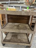 3 Tier Rubbermaid Cart