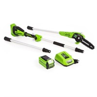 Greenworks 40V 8 Cordless Pole Saw with 2.0 Ah