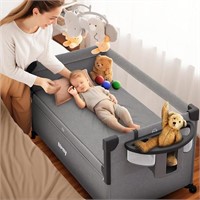 Baby Bassinets Bedside Sleeper 7 in 1 Bedside