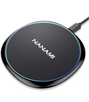 Fast Wireless Charger, NANAMI 15W Max Qi