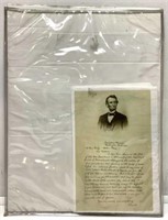(12pc) Reprint Abraham Lincoln Bixby Letter