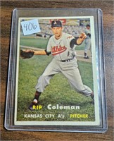 1957 Topps Rip Coleman 354