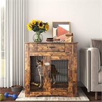 Okak Dog Crate Furniture Style Dog Cage Side