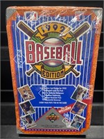 1992 Upper Deck Baseball Cards Sealed Wax Box