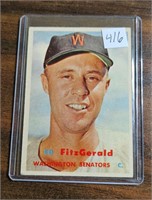 1957 Topps ED FitzGerald 367
