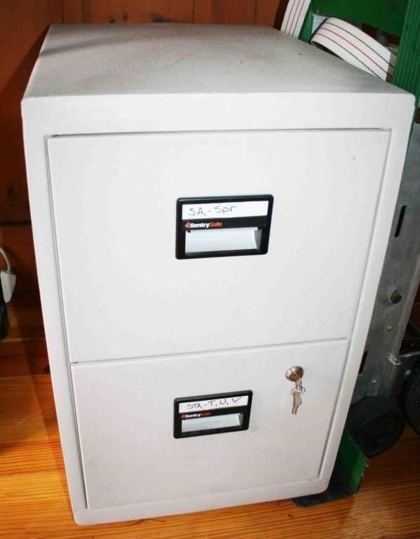 Sentry Two Drawer File Safe