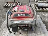 3600 Running Watts Black Max Generator