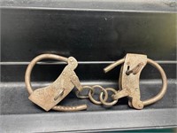 Vintage Handcuffs with Two Keys
