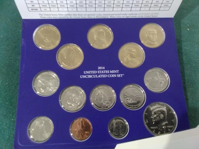 2014 United States Mint Uncirculated Coin Set