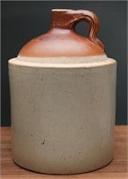 Antique Bristol Glaze Crockery Shoulder Jug
