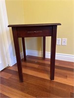 Wooden side table