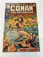 Marvel comic book Conan The Barbarian 1