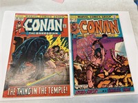 Marvel comics Conan the barbarian #18 #19