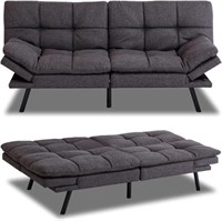 MUUEGM Futon Sofa Bed, Adjustable Futon Couch,